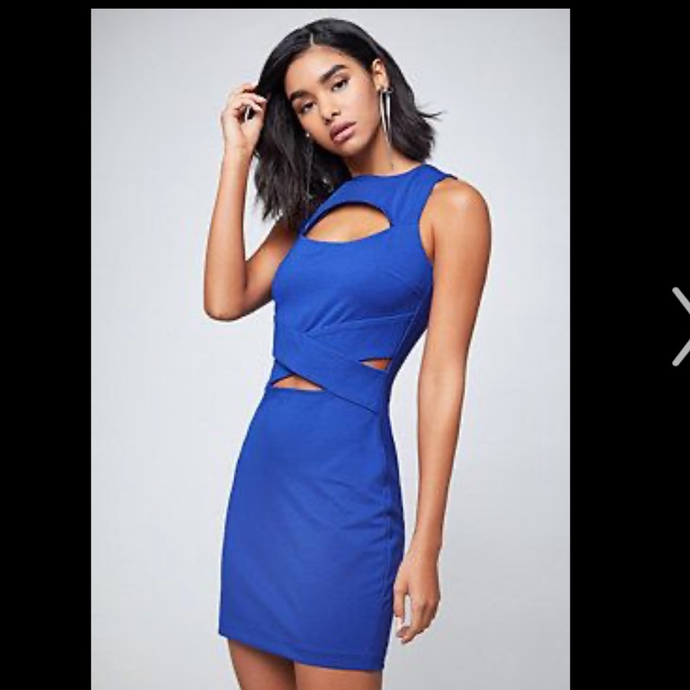 Bebe Keyhole Cutout Dress